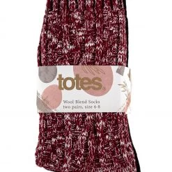 Totes Black Ladies Wool Blend Socks -OSPREY LONDON Sales unnamed file 1666 scaled