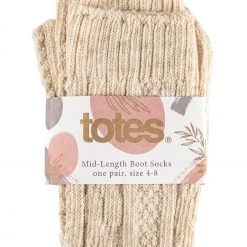 Totes Cream Ladies Mid Length Totes