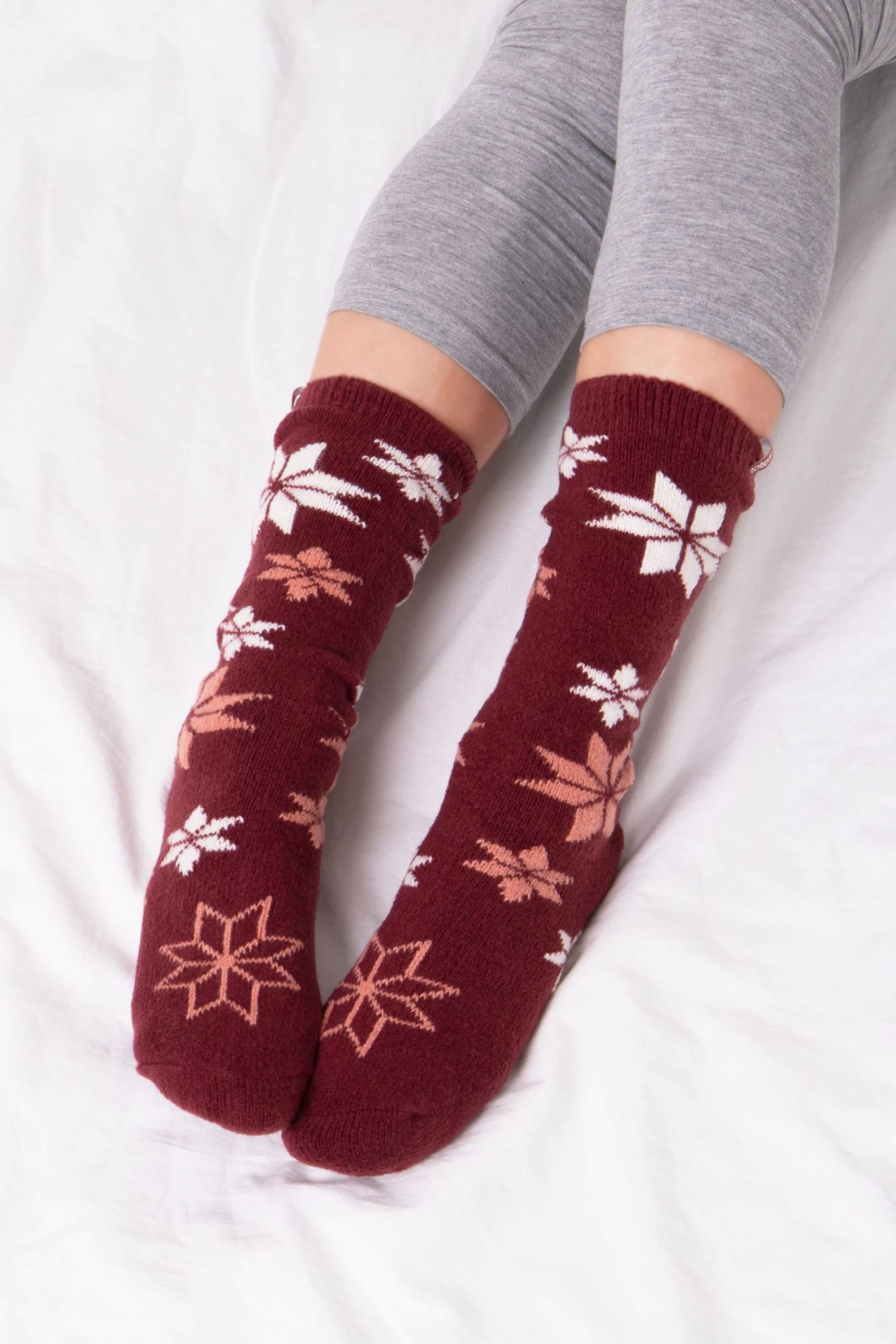 Totes Red Ladies Knee High Supersoft Welly Boot Socks 3 Totes Red Ladies Knee High Supersoft Welly Boot Socks - Image 3