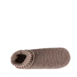 Totes Brown Mens Handknit Bootie Slipper-Sox -OSPREY LONDON Sales unnamed file 1693 scaled