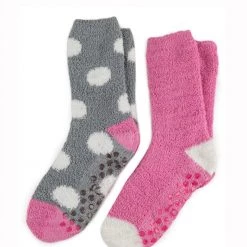 Totes Pink 2PP Ladies Eco Super Soft Socks