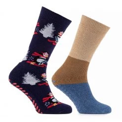 Totes Blue Mens 2 Pack Original Slipper Sock -OSPREY LONDON Sales unnamed file 1721 scaled