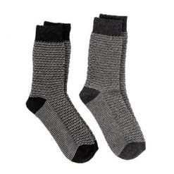 Totes Grey Mens 2pack Socks -OSPREY LONDON Sales unnamed file 1739