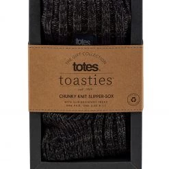 Totes Grey Mens Recycled Chunky Slipper Sock -OSPREY LONDON Sales unnamed file 1744 scaled