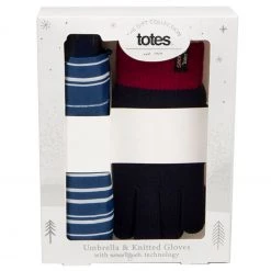 Totes Blue Supermini & Knit Glove -OSPREY LONDON Sales unnamed file 1791 scaled