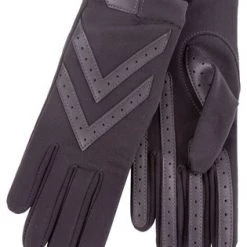 Totes Black Original Stretch Gloves With Brushed Lining & Smartouch -OSPREY LONDON Sales unnamed file 1805