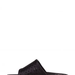 Totes Black Bounce Perforated Slider