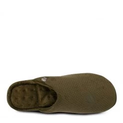 Totes Khaki Isotoner Airtex Suedette Mule Khaki Green -OSPREY LONDON Sales unnamed file 1911 scaled