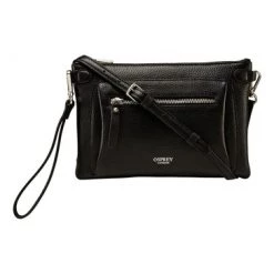 OSPREY LONDON Grainy Hide Leather Ruby Cross-Body Bag Orange Tang -OSPREY LONDON Sales unnamed file 192