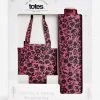 Totes Pink Supermini & Matching Bag In Bag Shopper