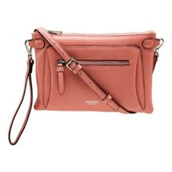 OSPREY LONDON Grainy Hide Leather Ruby Cross-Body Bag Orange Tang -OSPREY LONDON Sales unnamed file 193