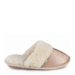 Totes Rose Gold Ladies Suedette Mule Slippers -OSPREY LONDON Sales unnamed file 1933 scaled