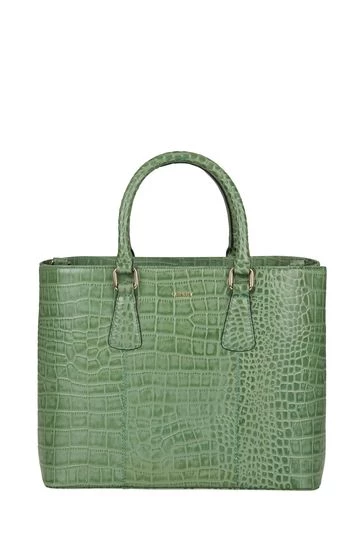 OSPREY LONDON Grainy Hide Leather Adaline Work Bag Navy 14 OSPREY LONDON Grainy Hide Leather Adaline Work Bag Navy - Image 14