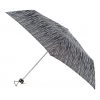 Totes Black/White Icicles Print Umbrella