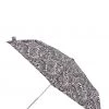 Totes Black Animal Zebra Auto O/C Thin Umbrella