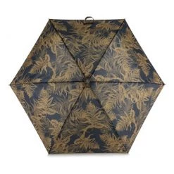 Totes Green Eco Supermini Print Fern Leaves Umbrellas -OSPREY LONDON Sales unnamed file 2070