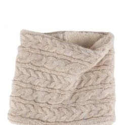 Totes Cream Ladies Cold Weather Set (Cable Knit Snood) 7 Totes Cream Ladies Cold Weather Set (Cable Knit Snood) -OSPREY LONDON Sales unnamed file 2112
