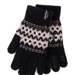 Totes Blue Ladies Stretch Knitted Smartouch Gloves -OSPREY LONDON Sales unnamed file 2116
