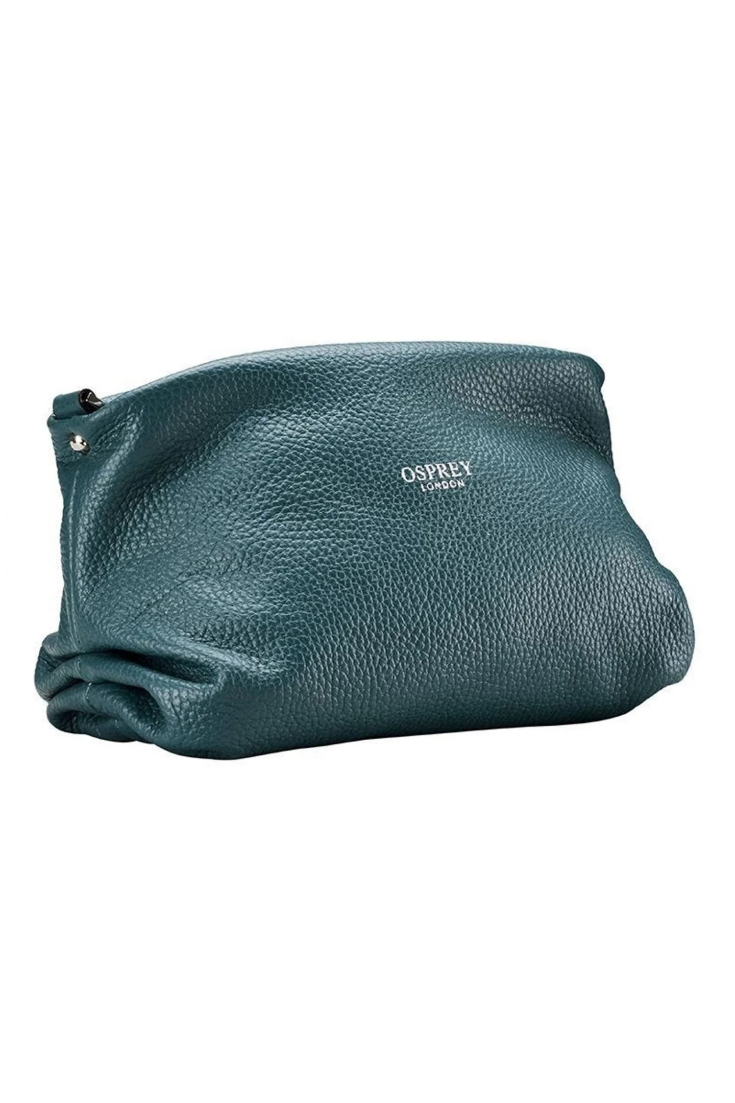 OSPREY LONDON Carina Nappa Leather Shrug Bag Sea Green 3 OSPREY LONDON Carina Nappa Leather Shrug Bag Sea Green - Image 3