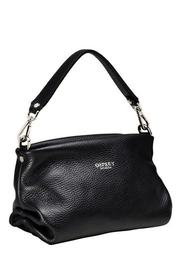 OSPREY LONDON Carina Nappa Leather Shrug Bag Sea Green 6 OSPREY LONDON Carina Nappa Leather Shrug Bag Sea Green - Image 6