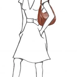 OSPREY LONDON Grainy Hide Leather Rita Hobo Bag Tan Brown 11 OSPREY LONDON Grainy Hide Leather Rita Hobo Bag Tan Brown -OSPREY LONDON Sales unnamed file 241 scaled