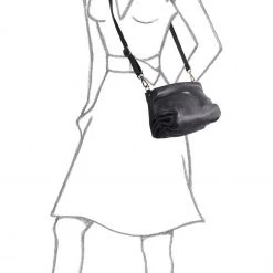 OSPREY LONDON The Carina Shrug Italian Leather Handbag Silver -OSPREY LONDON Sales unnamed file 249 scaled