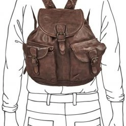OSPREY LONDON Washed Leather Hazelden Backpack Cognac -OSPREY LONDON Sales unnamed file 264 scaled