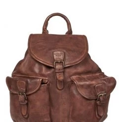 OSPREY LONDON Washed Leather Hazelden Backpack Cognac -OSPREY LONDON Sales unnamed file 265