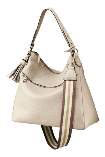 OSPREY LONDON Grainy Hide Leather Stella Hobo Bag Robin Egg Blue 8 OSPREY LONDON Grainy Hide Leather Stella Hobo Bag Robin Egg Blue - Image 8