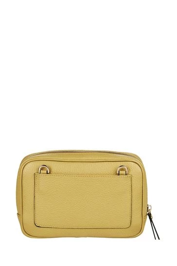 OSPREY LONDON Womens Grainy Hide Leather Roma Cross-Body Bag Blush Pink 12 OSPREY LONDON Womens Grainy Hide Leather Roma Cross-Body Bag Blush Pink - Image 12