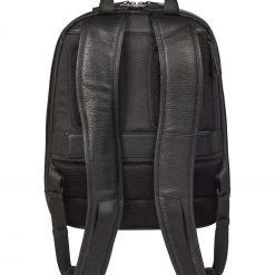 OSPREY LONDON Black Grainy Hide Leather Vince Backpack -OSPREY LONDON Sales unnamed file 31 scaled