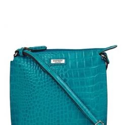 OSPREY LONDON Minster Croc Leather Cross Body Bag Orange Tang 10 OSPREY LONDON Minster Croc Leather Cross Body Bag Orange Tang -OSPREY LONDON Sales unnamed file 321