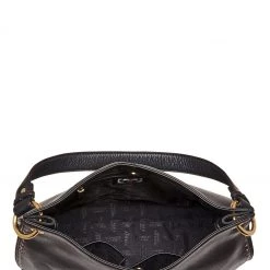 OSPREY LONDON Black Saddle Leather Lennox Hobo Bag -OSPREY LONDON Sales unnamed file 330 scaled