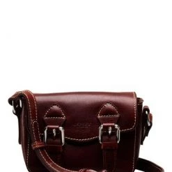 'OSPREY LONDON Oily Saddle Leather Boxer Small Satchel Bag -OSPREY LONDON Sales unnamed file 336