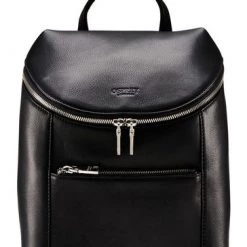OSPREY LONDON Black Saddle Leather Kelso Backpack -OSPREY LONDON Sales unnamed file 402