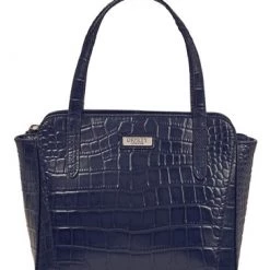 OSPREY LONDON Womens Leather Minster Croc Grab Bag Cognac Brown 9 OSPREY LONDON Womens Leather Minster Croc Grab Bag Cognac Brown -OSPREY LONDON Sales unnamed file 414