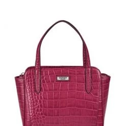 OSPREY LONDON Womens Leather Minster Croc Grab Bag Cognac Brown 11 OSPREY LONDON Womens Leather Minster Croc Grab Bag Cognac Brown -OSPREY LONDON Sales unnamed file 416