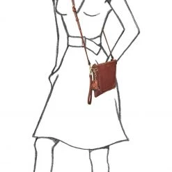 OSPREY LONDON Brown Saddle Leather Rodeo Cross-body Bag -OSPREY LONDON Sales unnamed file 467 scaled