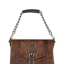 OSPREY LONDON The Gabrielle Leather Shoulder And Clutch Bag