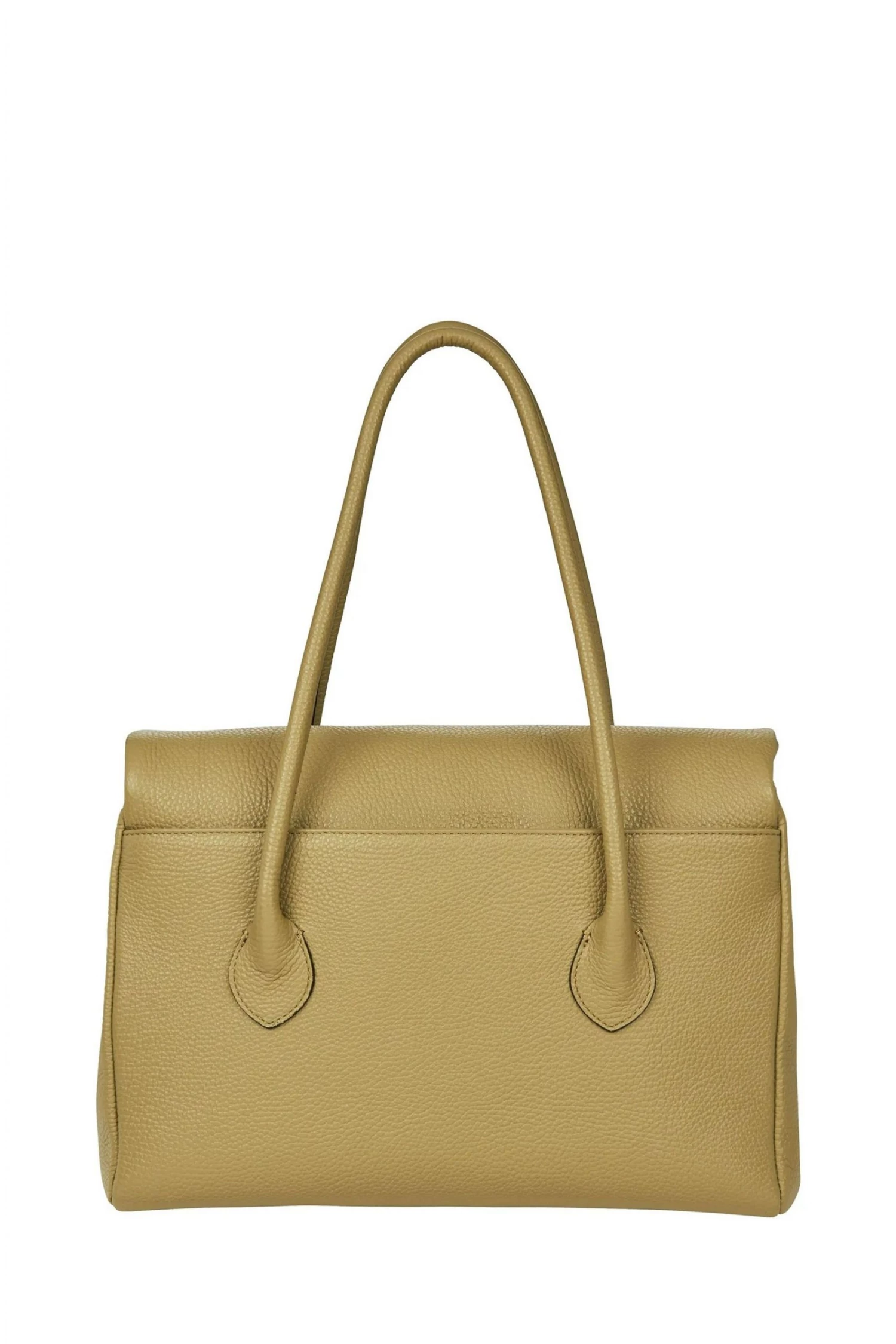 OSPREY LONDON The Carina Italian Leather Work Bag Pear Green 2 OSPREY LONDON The Carina Italian Leather Work Bag Pear Green - Image 2