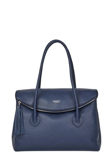 OSPREY LONDON The Carina Italian Leather Work Bag Pear Green 7 OSPREY LONDON The Carina Italian Leather Work Bag Pear Green - Image 7