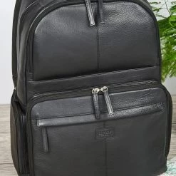 OSPREY LONDON The Lockton Black Leather Backpack -OSPREY LONDON Sales unnamed file 554 scaled