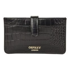 OSPREY LONDON Black The Grosvenor 2-In-1 Leather Organiser Pouch 9 OSPREY LONDON Black The Grosvenor 2-In-1 Leather Organiser Pouch -OSPREY LONDON Sales unnamed file 565