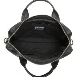 OSPREY LONDON The Farringdon Black Leather Laptop Bag -OSPREY LONDON Sales unnamed file 575 scaled