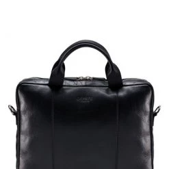 OSPREY LONDON The Farringdon Black Leather Laptop Bag -OSPREY LONDON Sales unnamed file 577