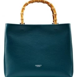 OSPREY LONDON Nappa Leather Clio Grab Bag Pear Green -OSPREY LONDON Sales unnamed file 599