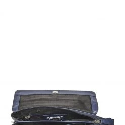 OSPREY LONDON Navy Blue The Sasha Leather Clutch Bag -OSPREY LONDON Sales unnamed file 60 scaled