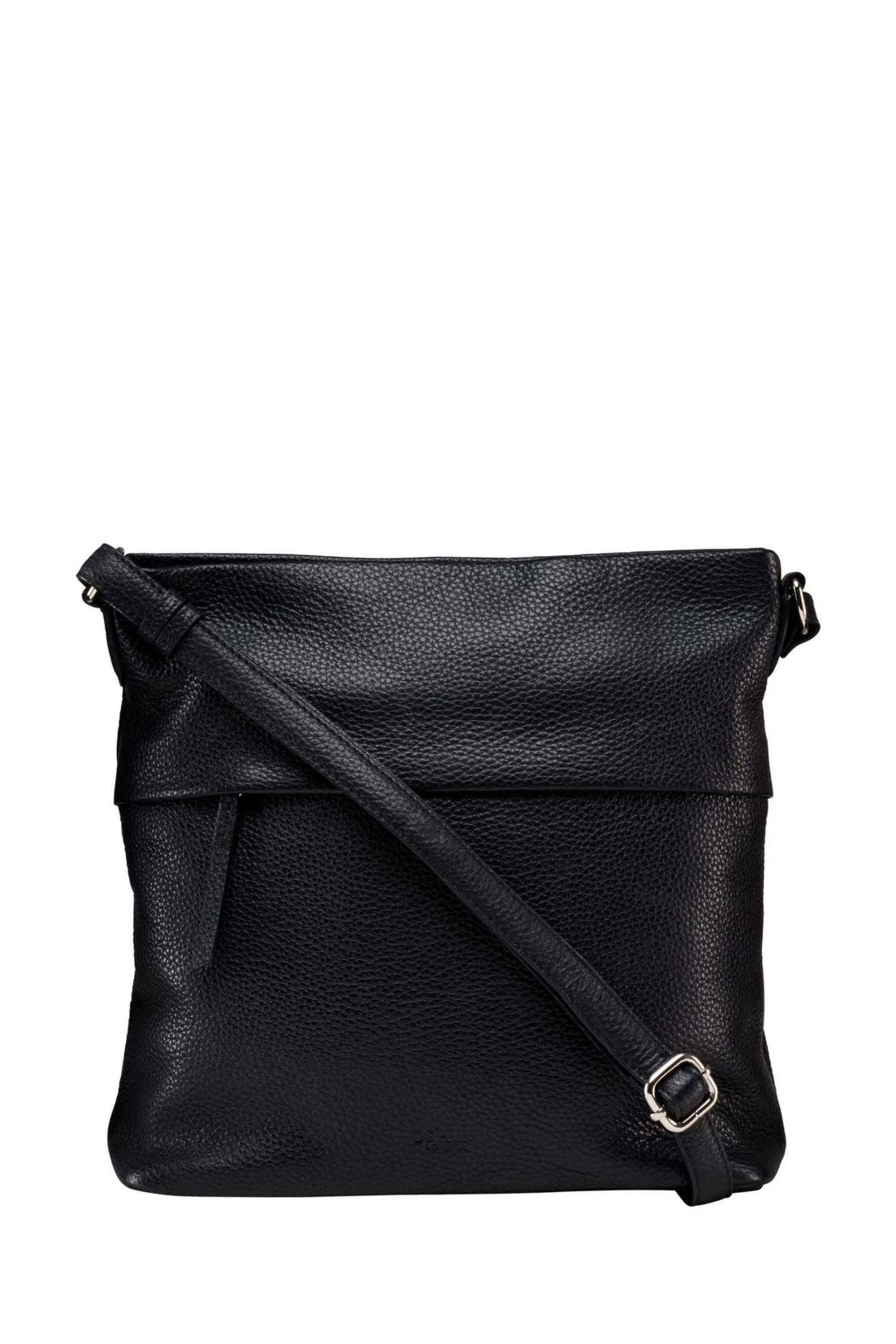 OSPREY LONDON Lyra Grainy Hide Leather Cross-Body Bag 1 OSPREY LONDON Lyra Grainy Hide Leather Cross-Body Bag