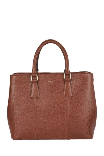 OSPREY LONDON Grainy Hide Leather Adaline Work Bag Oxblood 12 OSPREY LONDON Grainy Hide Leather Adaline Work Bag Oxblood - Image 12