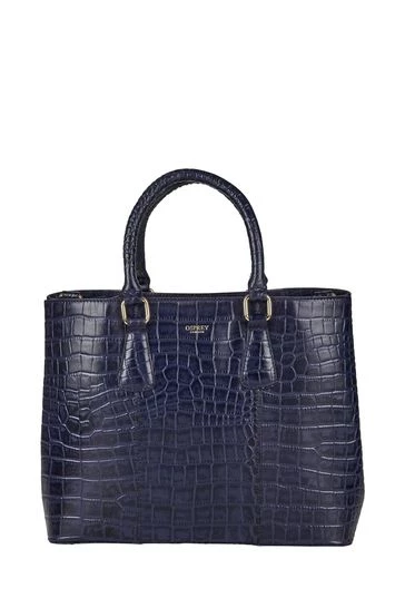 OSPREY LONDON Grainy Hide Leather Adaline Work Bag Oxblood 13 OSPREY LONDON Grainy Hide Leather Adaline Work Bag Oxblood - Image 13